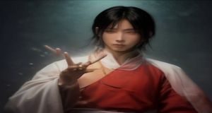 鬼灭之刃柱训练篇番剧封面，炭治郎与众柱在道场修炼，色彩鲜艳，热血动漫氛围